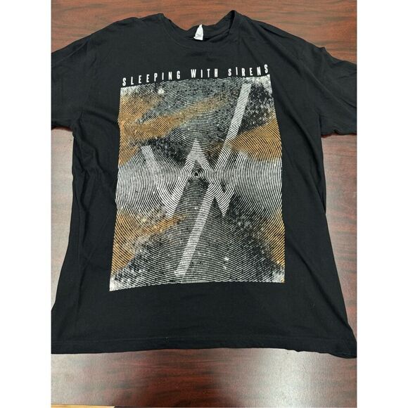 Sleeping with Sirens Black Short Sleeve Tee Size X-Large - Picture 1 of 7